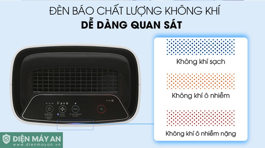 Máy lọc không khí Sharp FP-J40E-W 23W